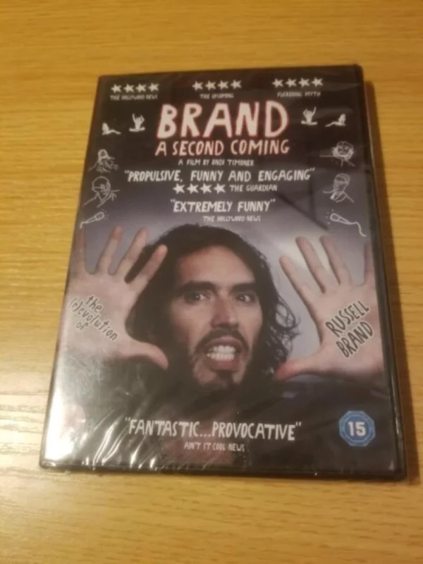 Brand A Second Coming Russell Brand 2015 New DVD Top-quality Free UK shipping