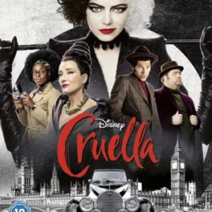 Cruella Emma Stone 2021 New DVD Top-quality Free UK shipping