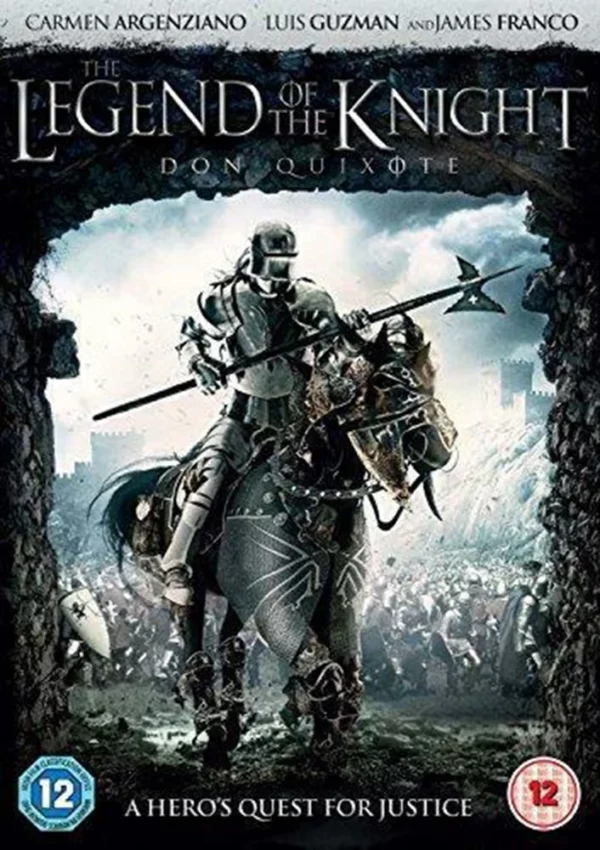 The Legend of the Knight: Don Quixote James Franco 2017 New DVD Top-quality