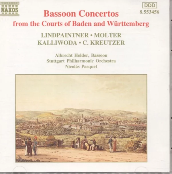 Johannes Melchior Molter : Bassoon Concertos from Baden and Wurttemberg 1999 CD