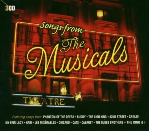 Songs From The Musicals Various Artists 2004 CD Top-quality Free UK shipping