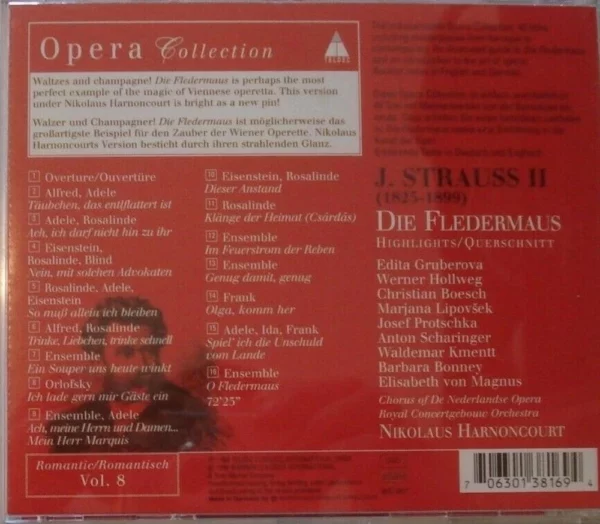 J Strauss: Die Fledermaus Various 1996 CD Top-quality Free UK shipping