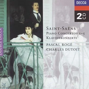 Saint-Saëns: Piano Concertos Pascal Roge 1995 CD Top-quality Free UK shipping