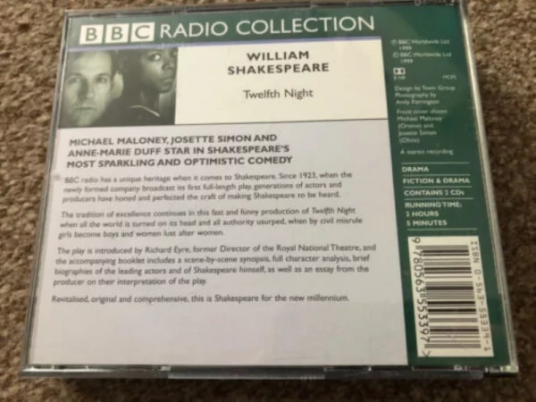 A BBC Radio 3 Full-cast Dramatisation (BBC Radio Collection) 1999 CD Top-quality