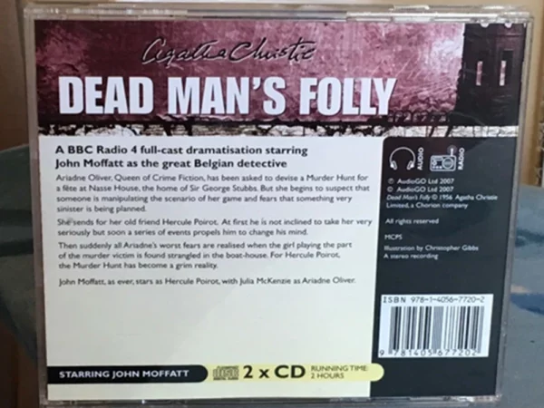 Dead Man's Folly 2007 CD Top-quality Free UK shipping