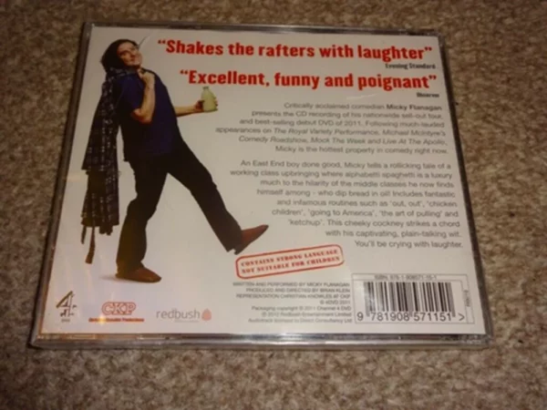 Micky Flanagan Live: The Out Out Tour Micky Flanagan 2012 CD Top-quality