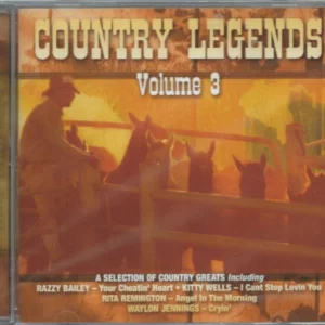 Country Legends Vol. 3 Various 2004 New CD Top-quality Free UK shipping