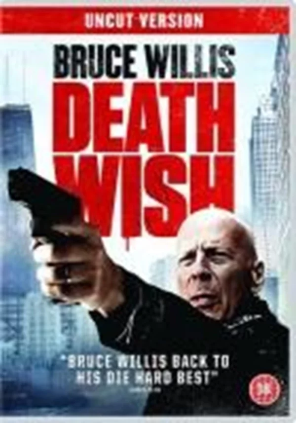 Death Wish Bruce Willis 2018 DVD Top-quality Free UK shipping