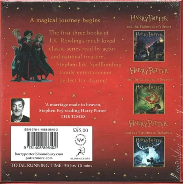 Harry Potter Philosopher's Stone, Chamber of Secrets & Azkaban Top-quality