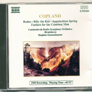 Copland: Appalachian Spring, Rodeo, Billy the Kid, Fanfare for the Common Man CD