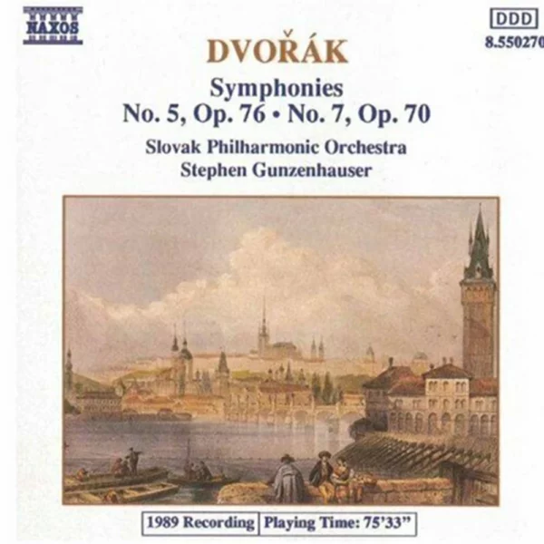 Dvorák: Symphonies Nos. 5 & 7 Dvorak 1993 CD Top-quality Free UK shipping