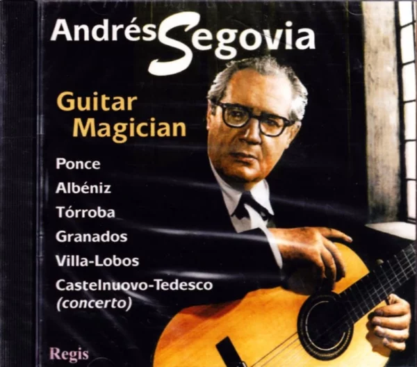 Guitar Magician Andres Segovia 2003 CD Top-quality Free UK shipping