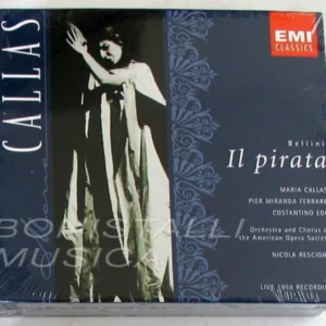 Bellini: Il pirata rescigno Maria Callas 1997 CD Top-quality Free UK shipping