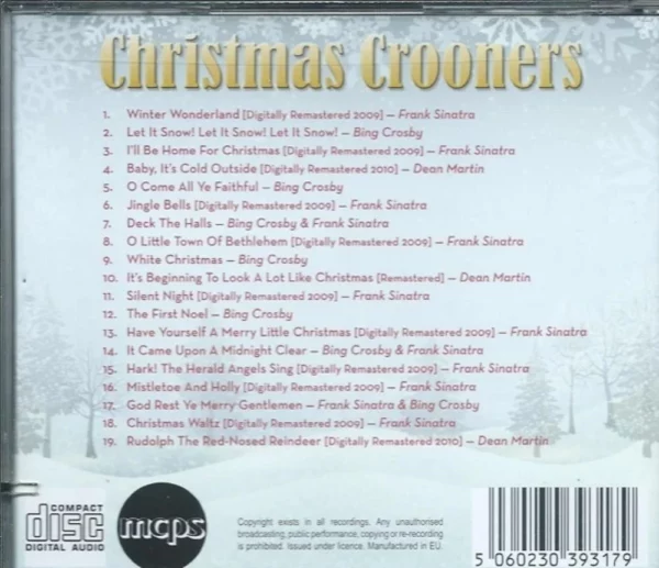 CHRISTMAS CROONERS Various CD Top-quality Free UK shipping