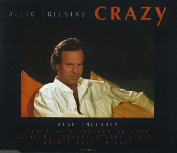 Crazy Julio Iglesias 1994 CD Top-quality Free UK shipping