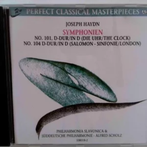 Joseph Haydn Symphonien No.101 & 104 Alfred Scholz 1994 CD Top-quality