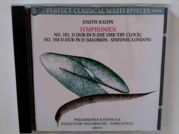 Joseph Haydn Symphonien No.101 & 104 Alfred Scholz 1994 CD Top-quality