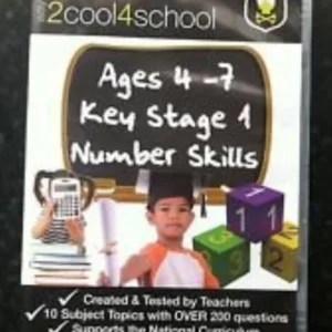 ages 4-7 key stage 1 number skills 2000/ME/XP/Vista New Top-quality