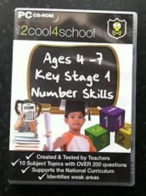 ages 4-7 key stage 1 number skills 2000/ME/XP/Vista New Top-quality