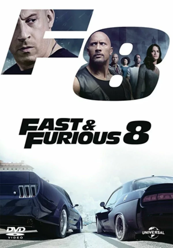 Fast & Furious 8 Dwayne Johnson 2016 New DVD Top-quality Free UK shipping