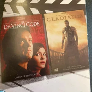 The Da Vinci Code / Gladiator Tom Hanks 2008 New DVD Top-quality