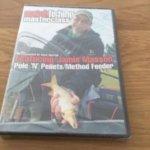 Match Fishing Masterclass Jamie Masson 2007 New DVD Top-quality