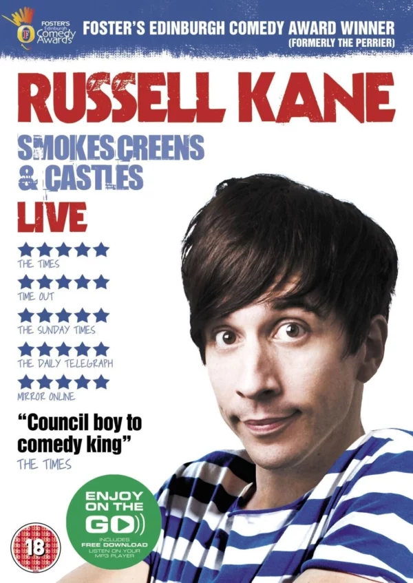 Russell Kane – Smokescreens & Castles Live Russell Kane 2011 New DVD