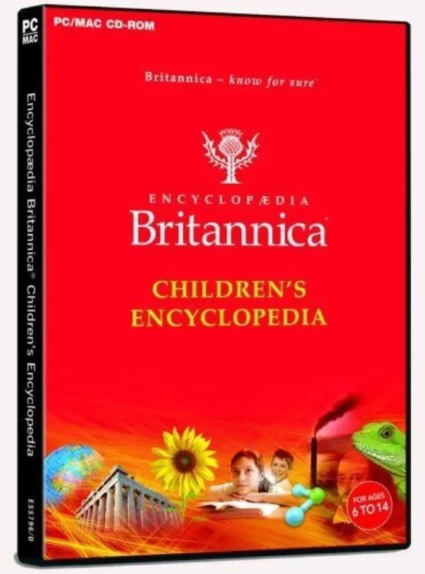 Encyclopaedia Britannica Children's Encyclopedia Windows XP 2009 New Top-quality