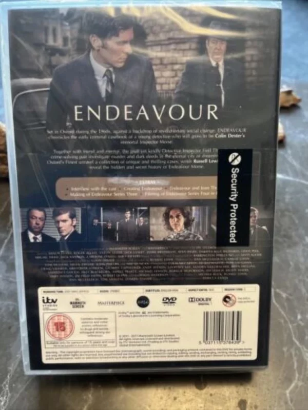 Endeavour Shaun Evans 2017 DVD Top-quality Free UK shipping