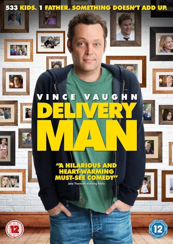 Delivery Man Vince Vaughn 2014 DVD Top-quality Free UK shipping