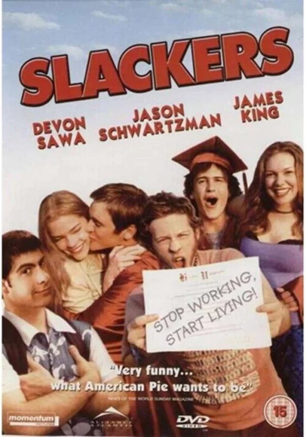 Slackers Devon Sawa DVD Top-quality Free UK shipping