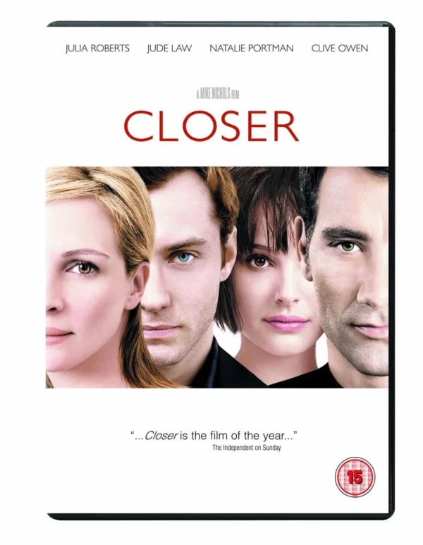 Closer Julia Roberts 2009 DVD Top-quality Free UK shipping