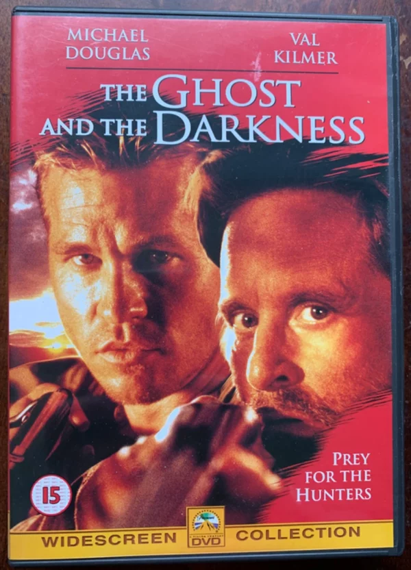 The Ghost and the Darkness Val Kilmer DVD Top-quality Free UK shipping