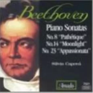 Beethoven Piano Sonatas Nos 8, 14 & 23 Silvia Capová 1996 CD Top-quality