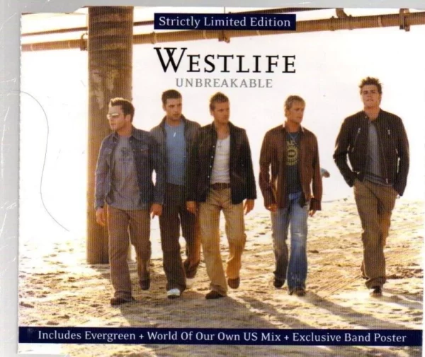 Unbreakable Westlife 2002 CD Top-quality Free UK shipping