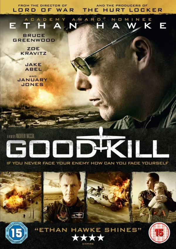 Good Kill Ethan Hawke 2015 DVD Top-quality Free UK shipping