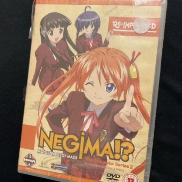 Negima!? The Complete Series 2 Re-Imagined Akiyuki Shinbo 2010 DVD Top-quality