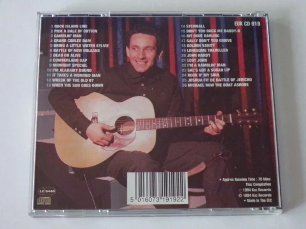 The Best Of Lonnie Donegan 1994 CD Top-quality Free UK shipping