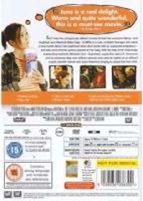 Juno Ellen Page 2008 New DVD Top-quality Free UK shipping