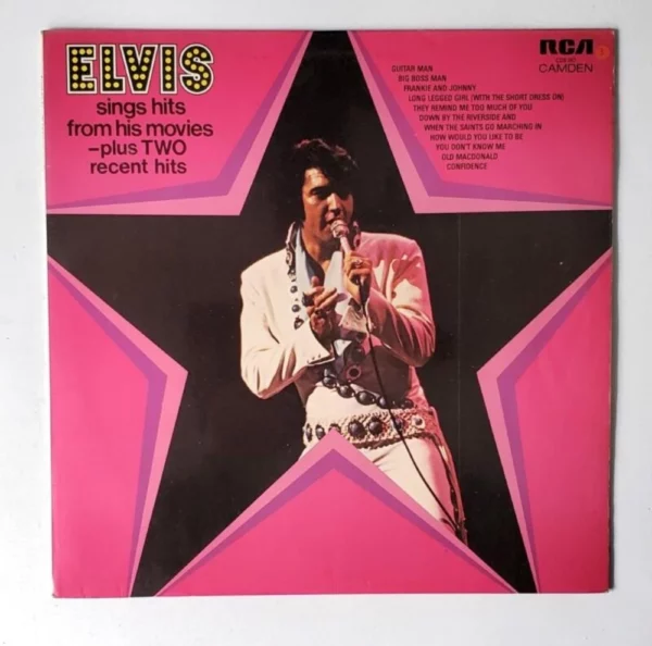 Elvis Sings Hits From His Movies Elvis 1972 Records Top-quality