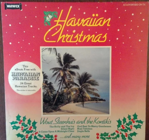 Hawaiian Christmas HXS 100 Wout Steenhuis & The Kontikis Records Top-quality