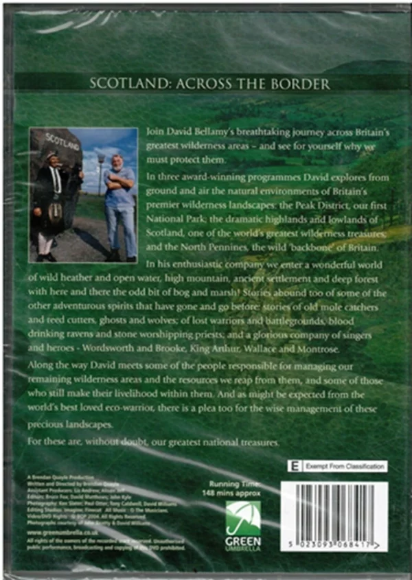 SCOTLAND ACROSS THE BORDER 2004 New DVD Top-quality Free UK shipping