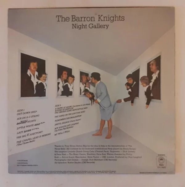 The Barron Knights - Night Gallery EPC 83221 The Barron Knights 1978 Records