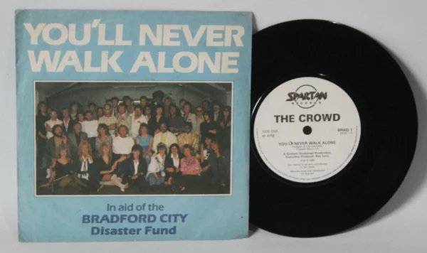 YOU'LL NEVER WALK ALONE BRAD 1 THE CROWD 1985 Records Top-quality