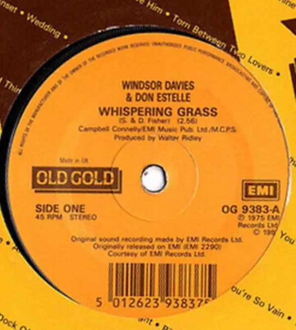 Clive Dunn - Whispering Grass / Grandad OG 9383 Windsor Davies & Don Estelle