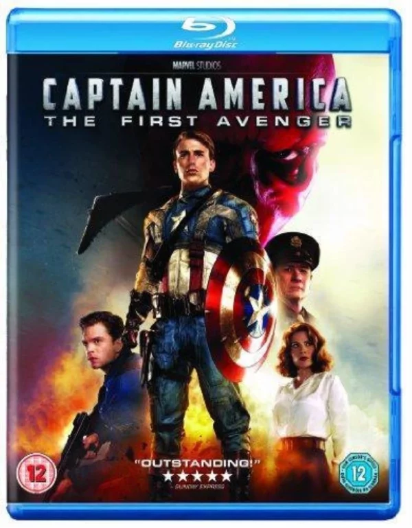 Captain America The First Avenger Chris Evans 2011 Blu-ray Top-quality