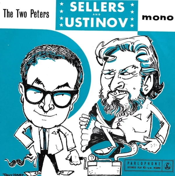 The Two Peters GEP 8853 Peter Sellers & Peter Ustinov 1962 Records Top-quality