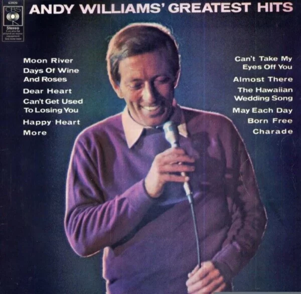 Andy Williams' Greatest Hits S 63920 Andy Williams 1970 Records Top-quality