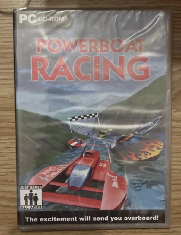 Just Games Powerboat Racing Windows 98 2008 Top-quality Free UK shipping