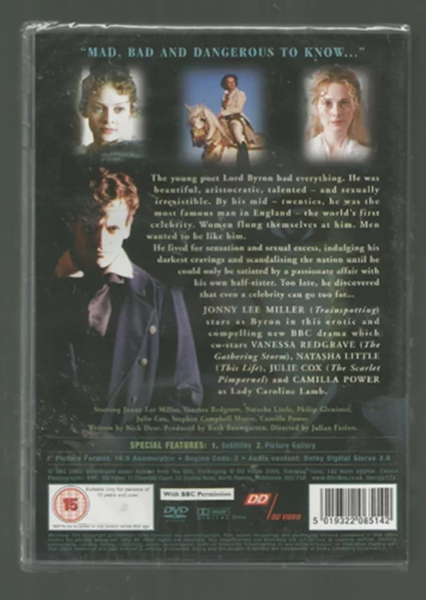 Byron Stephen Campbell Moore 2003 New DVD Top-quality Free UK shipping